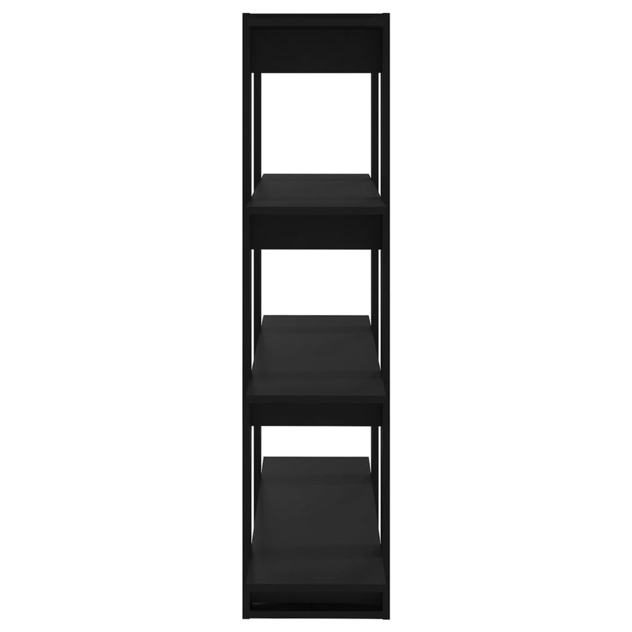 Boekenkast/Kamerscherm 00X30X23,5 Zwart