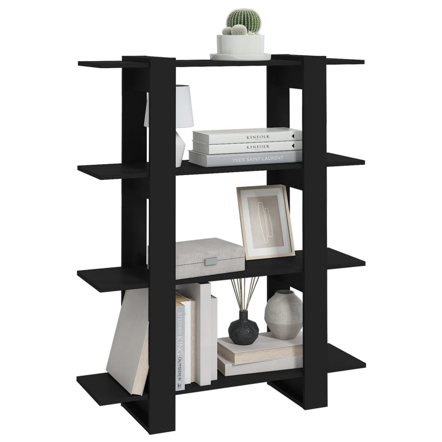 Boekenkast/Kamerscherm 00X30X23,5 Zwart