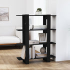 Bookshelf/Room Divider 100x30x123.5 cm black