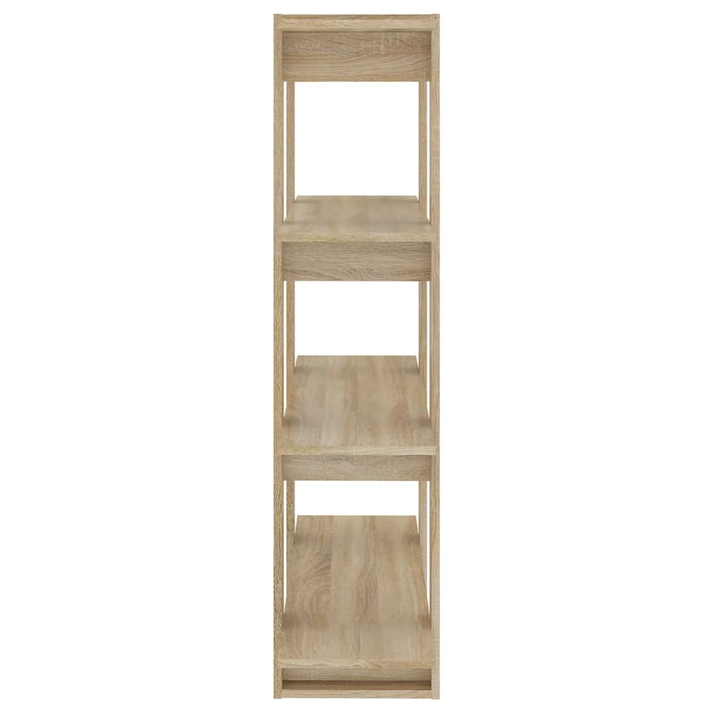 Boekenkast/Kamerscherm 100X30X123,5 Cm Kleurig Sonoma eiken