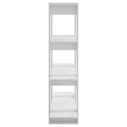 Boekenkast/Kamerscherm 00X30X23,5 Cm Hoogglans wit