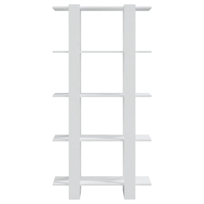 Boekenkast/Kamerscherm 80X30X60 Cm Bewerkt Hout Wit