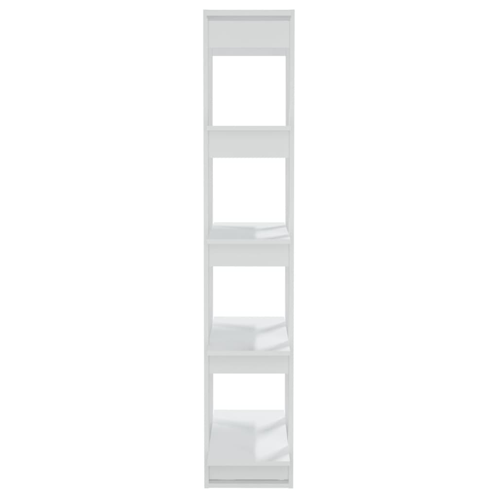 Boekenkast/Kamerscherm 80X30X60 Cm Bewerkt Hout Wit