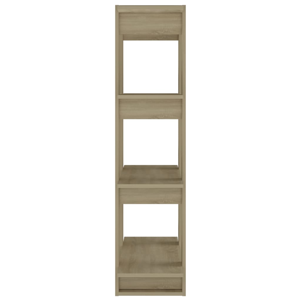 Boekenkast/Kamerscherm 80X30X23,5 Cm Kleurig Sonoma eiken