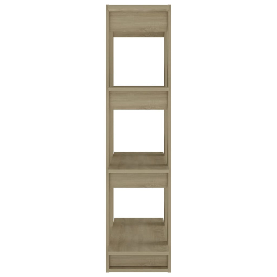Boekenkast/Kamerscherm 80X30X23,5 Cm Kleurig Sonoma eiken