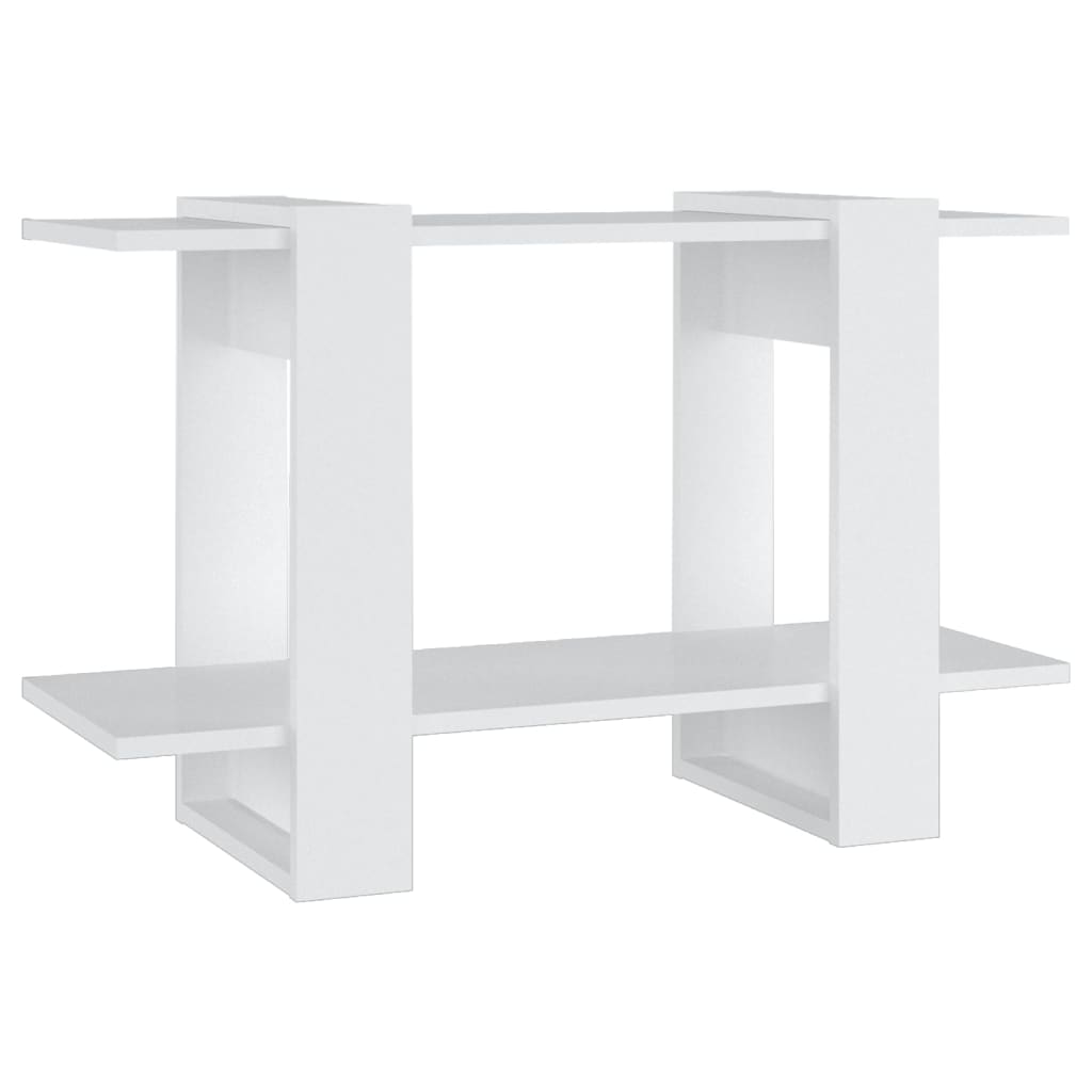 Boekenkast/Kamerscherm 80X30X5 Cm Wit