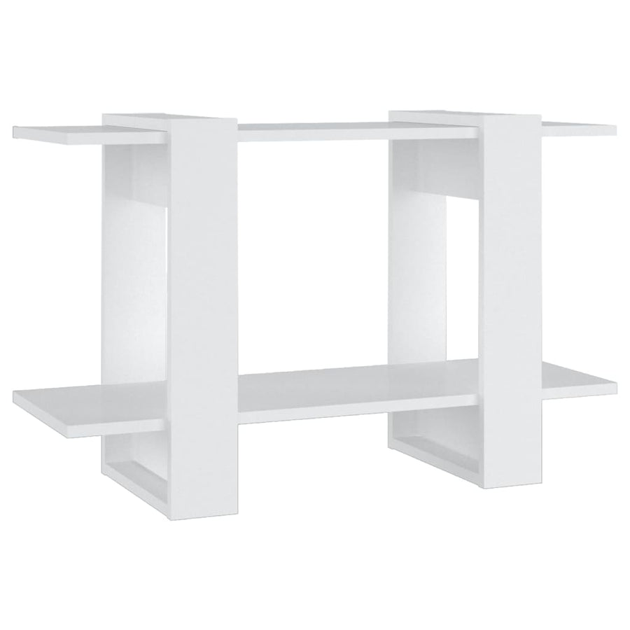 Boekenkast/Kamerscherm 80X30X5 Cm Wit