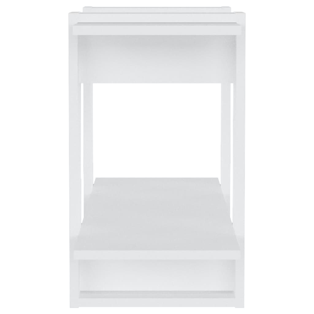 Boekenkast/Kamerscherm 80X30X5 Cm Wit