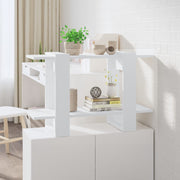 Boekenkast 80x30x51 cm wit