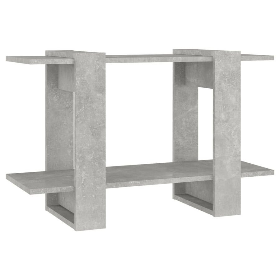 Boekenkast/Kamerscherm 80X30X5 Cm Betongrijs