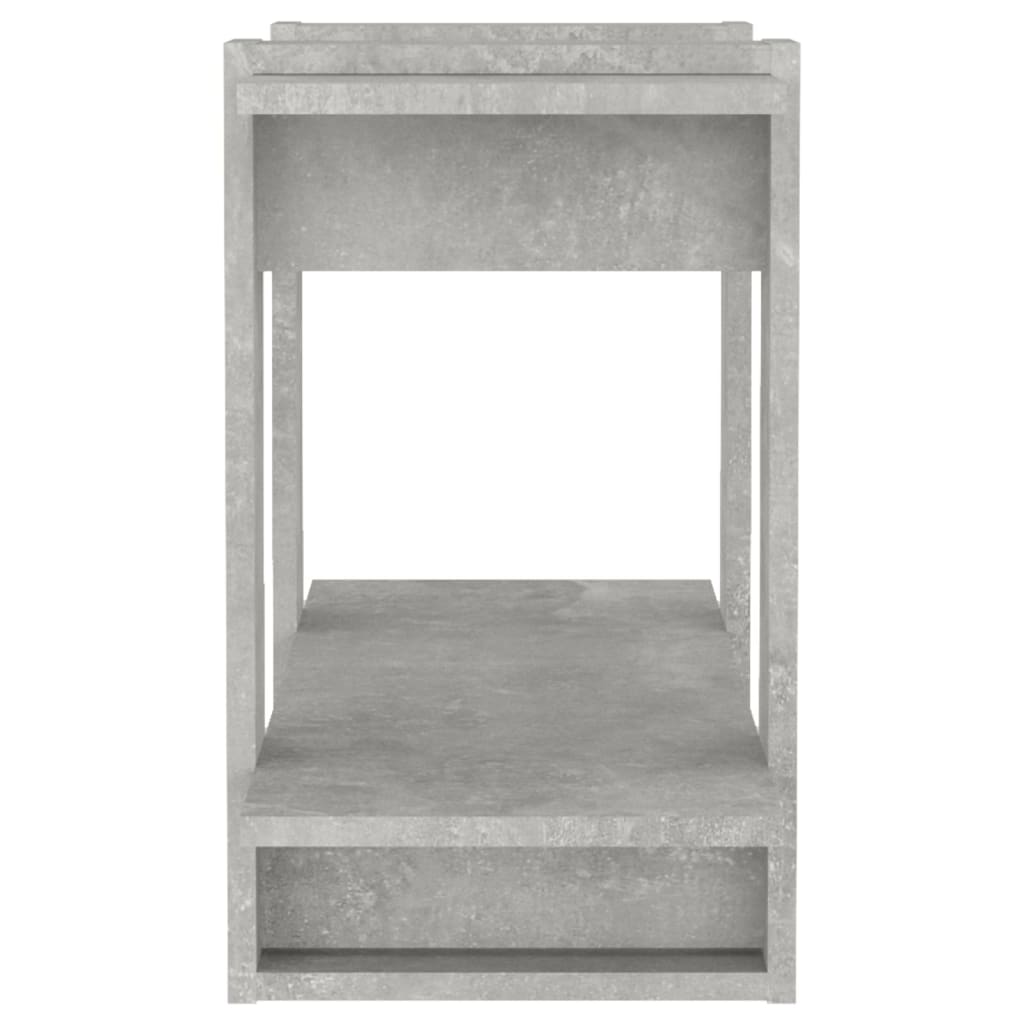 Boekenkast/Kamerscherm 80X30X5 Cm Betongrijs