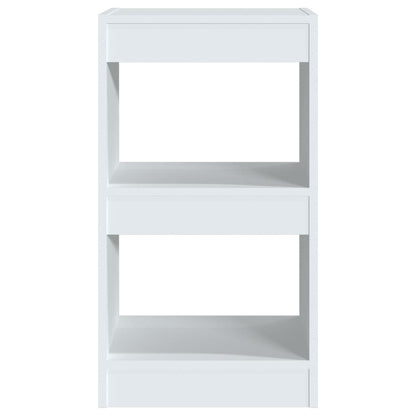 Boekenkast/Kamerscherm 40X30X72 Cm Wit