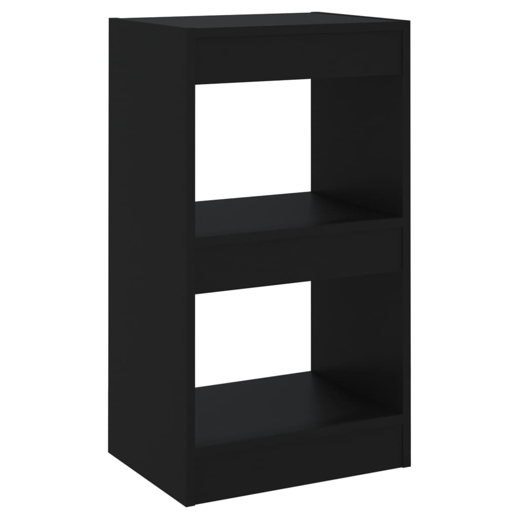 Boekenkast/Kamerscherm 40X30X72 Cm Zwart