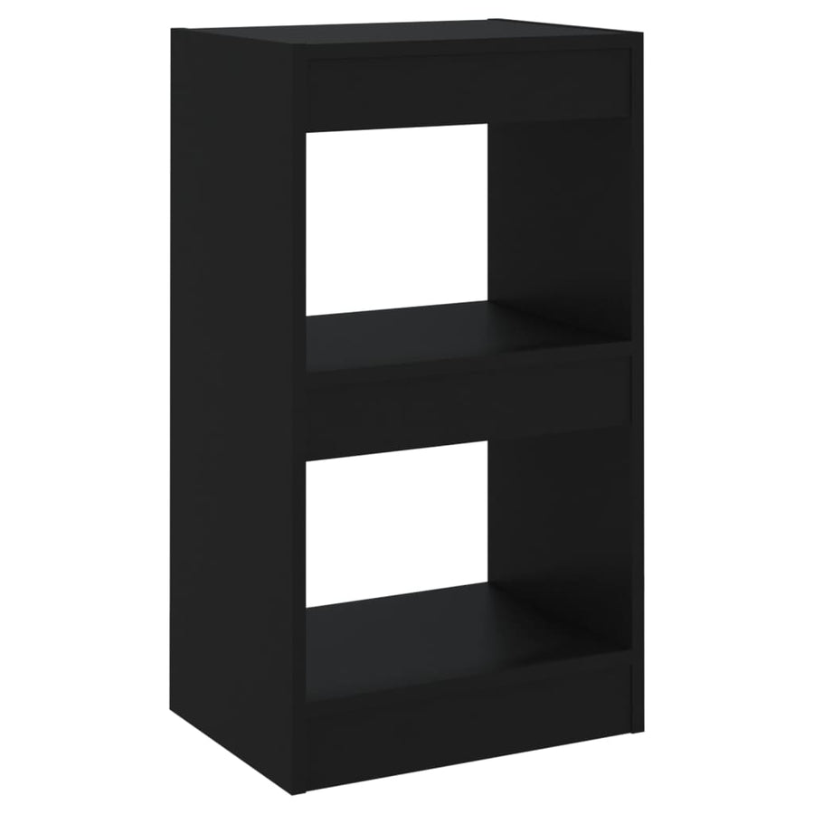 Boekenkast/Kamerscherm 40X30X72 Cm Zwart