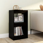 Bookcase/room divider 40x30x72 cm black