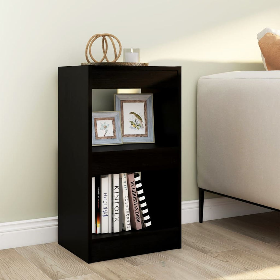 Boekenkast/Kamerscherm 40X30X72 Cm Zwart