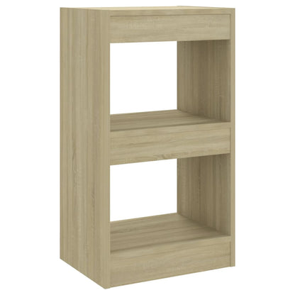 Boekenkast/Kamerscherm 40X30X72 Cm Kleurig Sonoma eiken