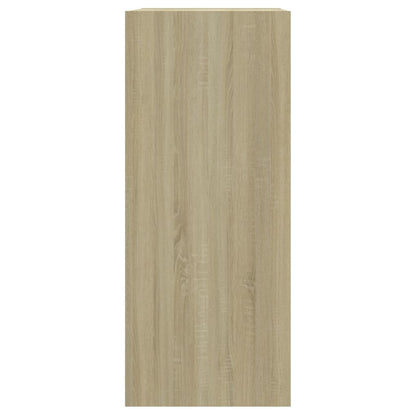 Boekenkast/Kamerscherm 40X30X72 Cm Kleurig Sonoma eiken