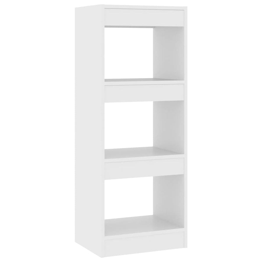 Boekenkast/Kamerscherm 40X30X103 Cm Bewerkt Hout Wit