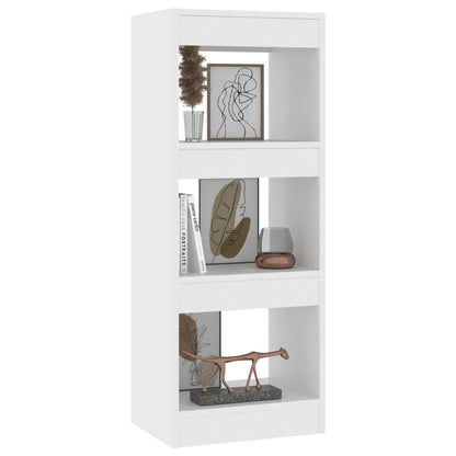 Boekenkast/Kamerscherm 40X30X103 Cm Bewerkt Hout Wit