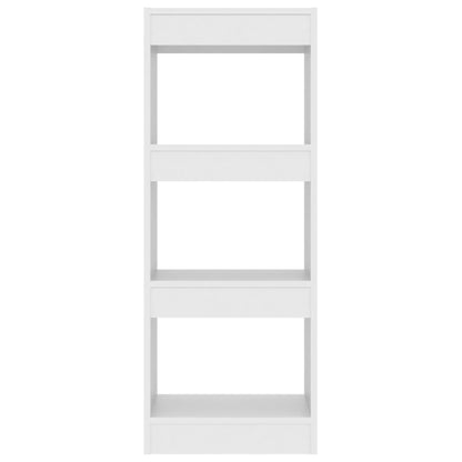 Boekenkast/Kamerscherm 40X30X103 Cm Bewerkt Hout Wit