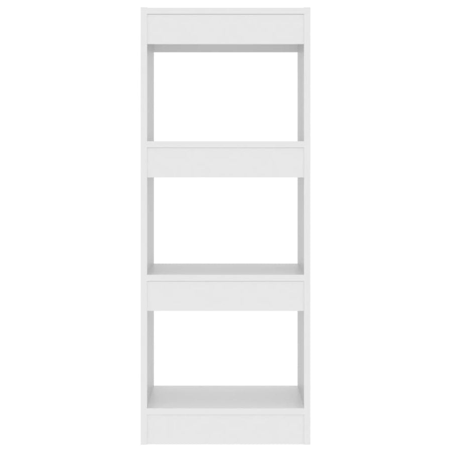 Boekenkast/Kamerscherm 40X30X103 Cm Bewerkt Hout Wit