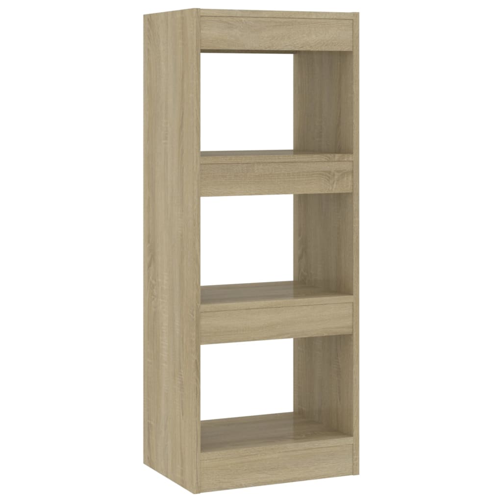Boekenkast/Kamerscherm 40X30X103 Cm Bewerkt Hout Sonoma eiken