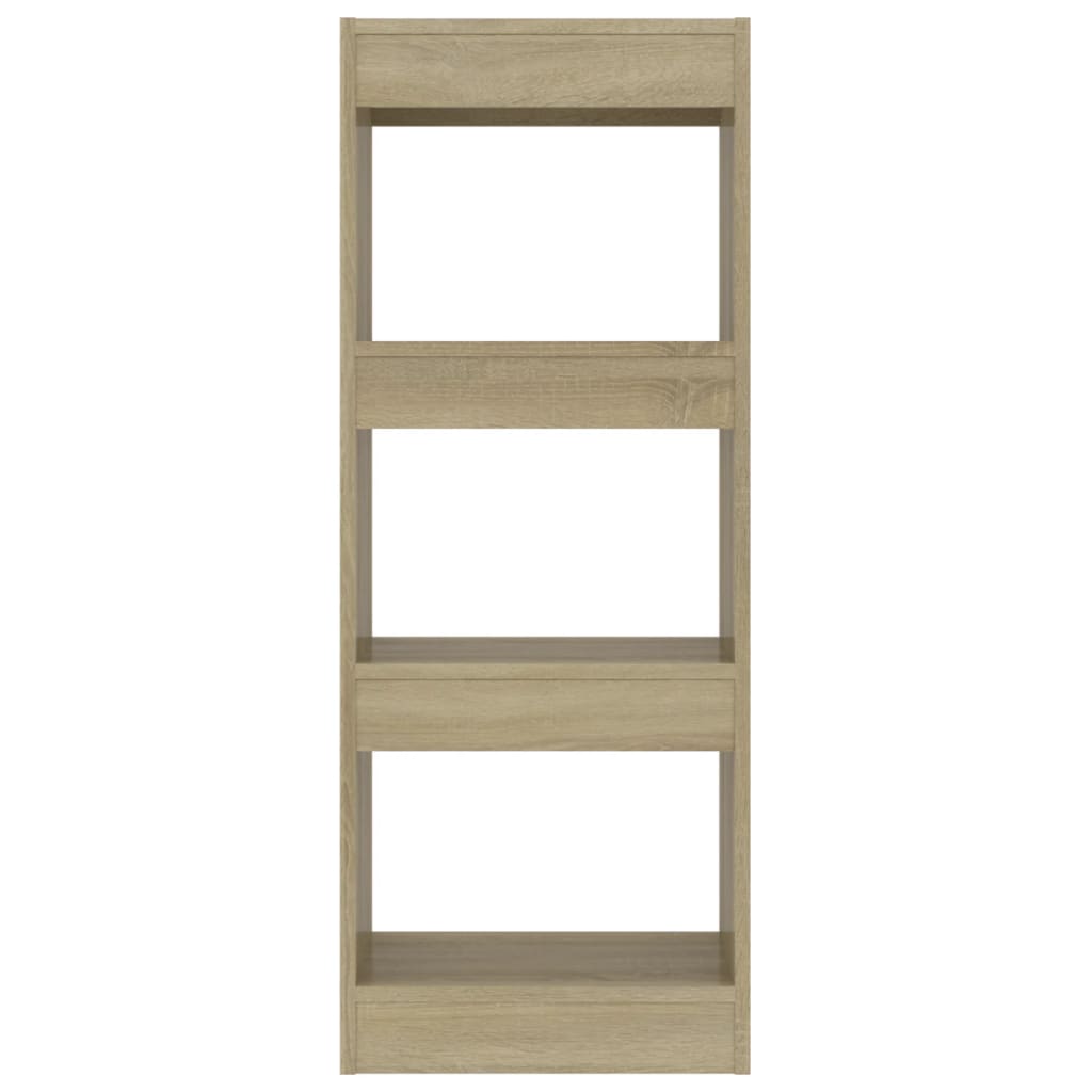Boekenkast/Kamerscherm 40X30X103 Cm Bewerkt Hout Sonoma eiken