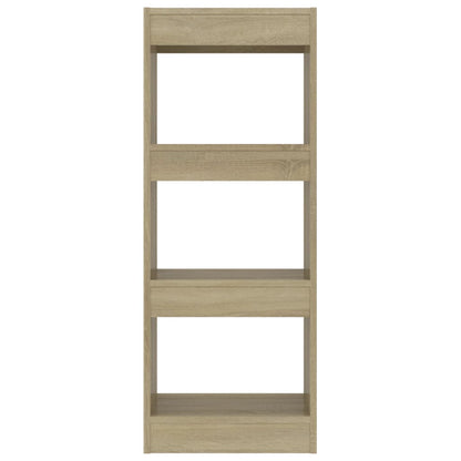 Boekenkast/Kamerscherm 40X30X103 Cm Bewerkt Hout Sonoma eiken