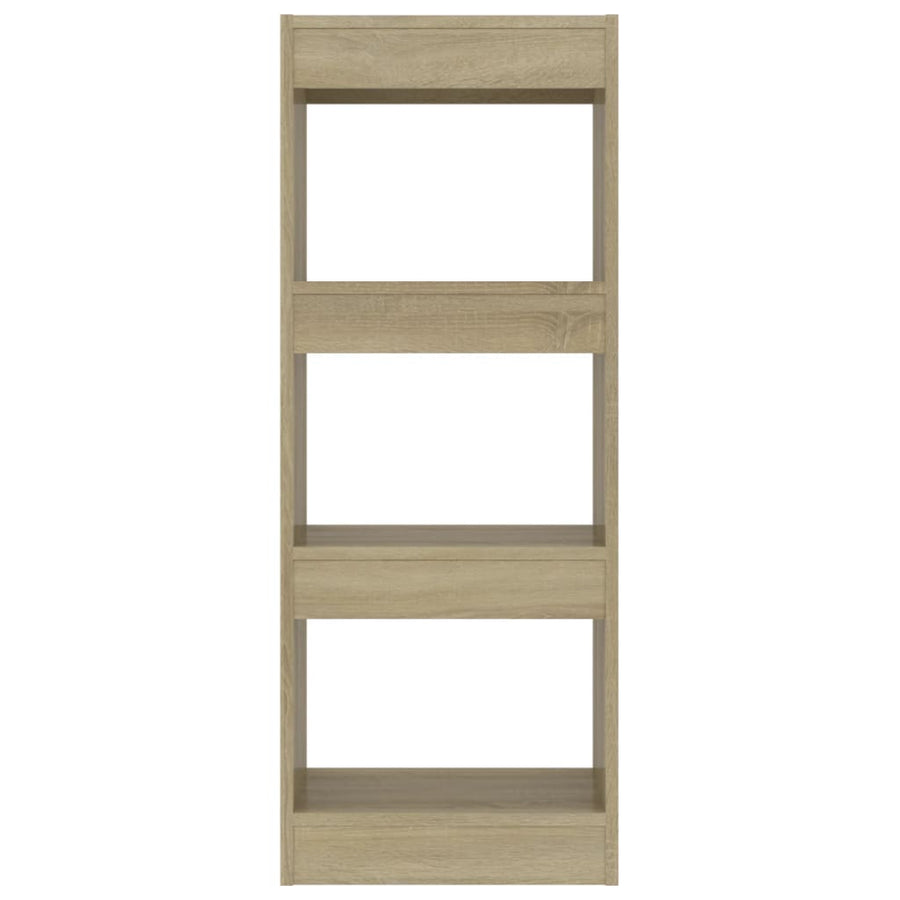 Boekenkast/Kamerscherm 40X30X103 Cm Bewerkt Hout Sonoma eiken
