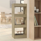 Bookcase/Room Divider 40x30x103 cm engineered wood Sonoma oak