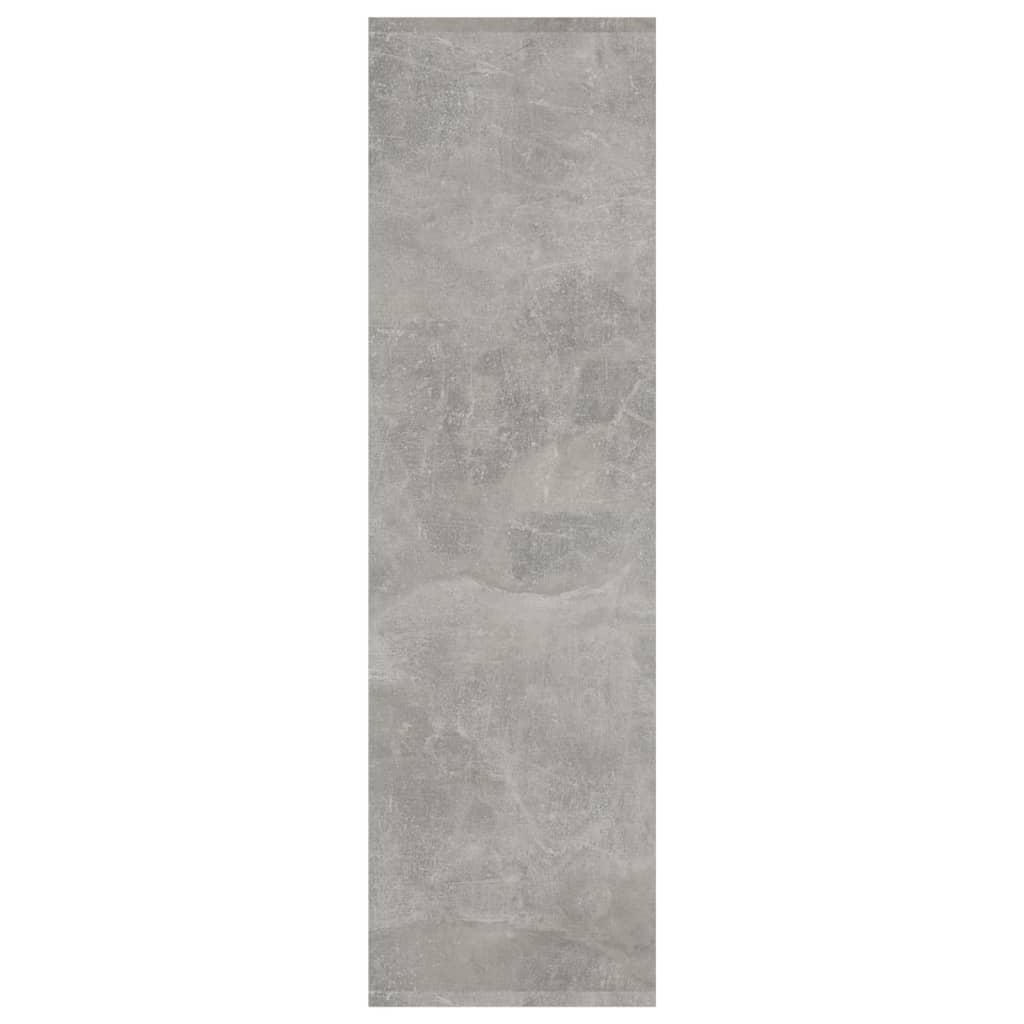 Boekenkast/Kamerscherm 40X30X03 Cm Spaanplaat Betongrijs