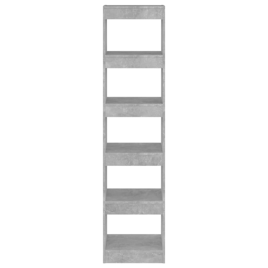 Boekenkast/Kamerscherm 40X30X66 Cm Betongrijs