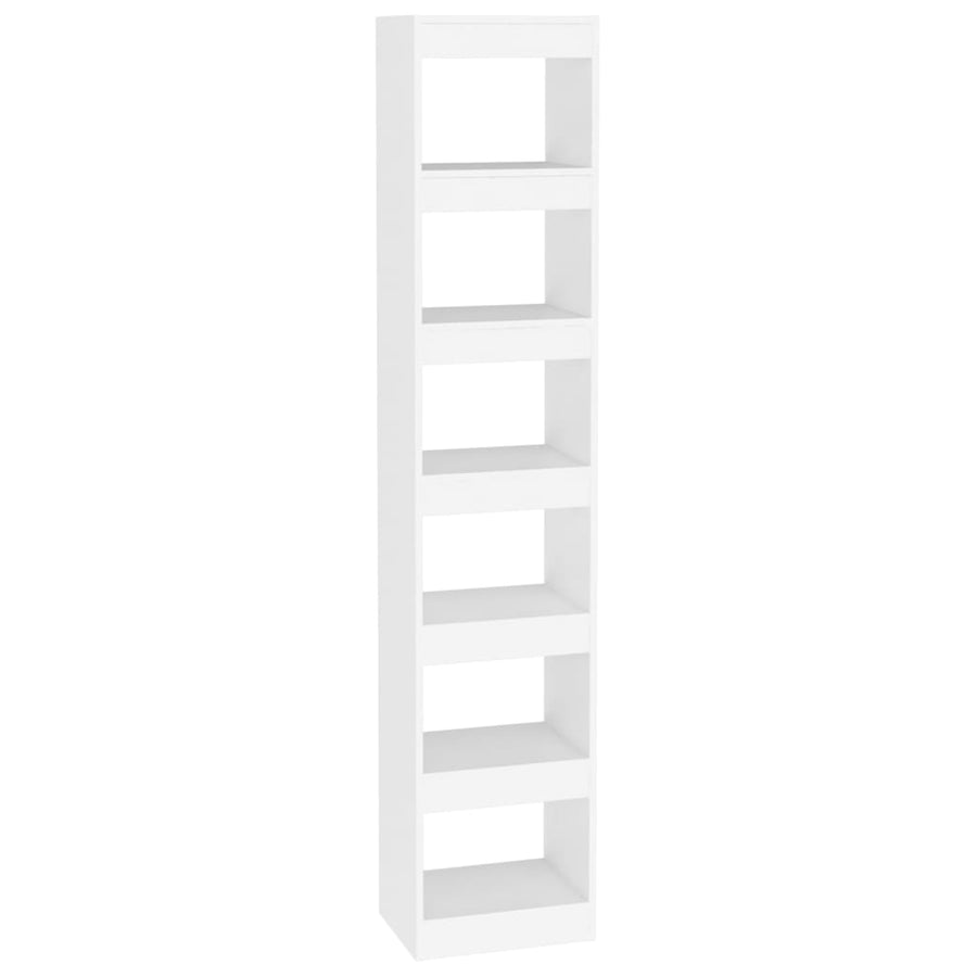 Boekenkast/Kamerscherm 40X30X98 Cm Wit
