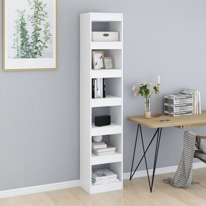 Boekenkast/Kamerscherm 40X30X98 Cm Wit