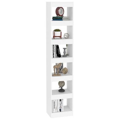 Boekenkast/Kamerscherm 40X30X98 Cm Wit