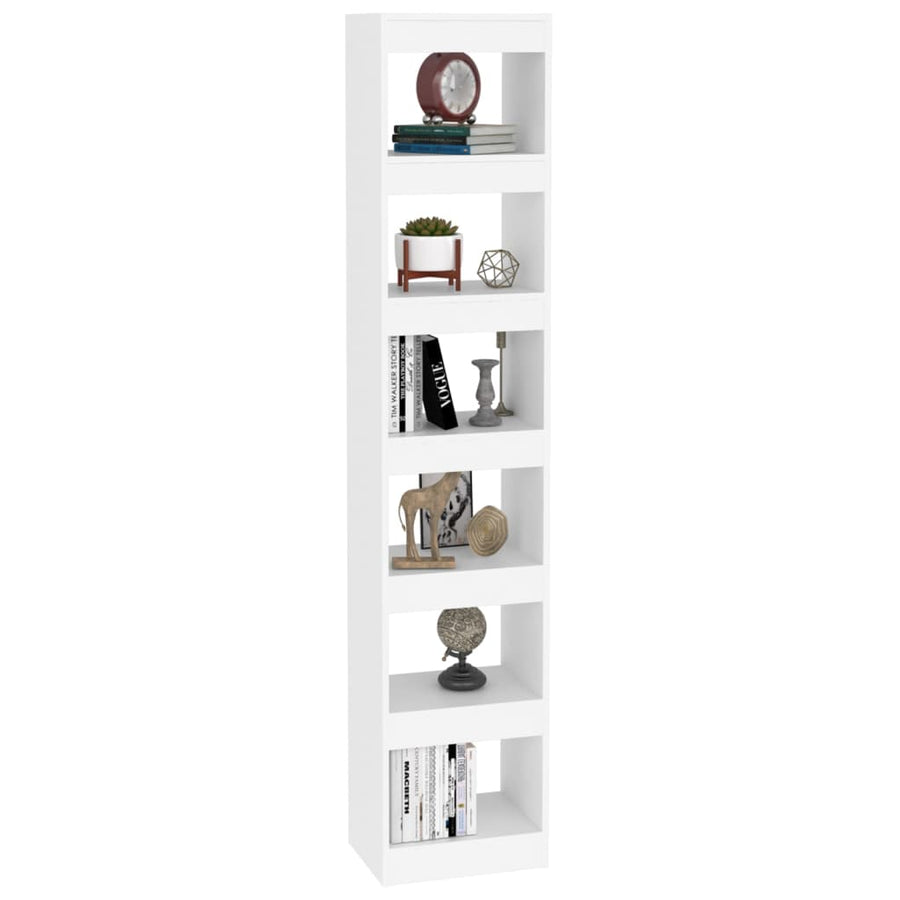 Boekenkast/Kamerscherm 40X30X98 Cm Wit