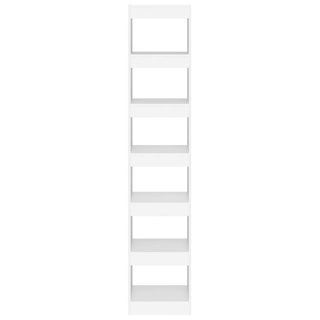 Boekenkast/Kamerscherm 40X30X98 Cm Wit