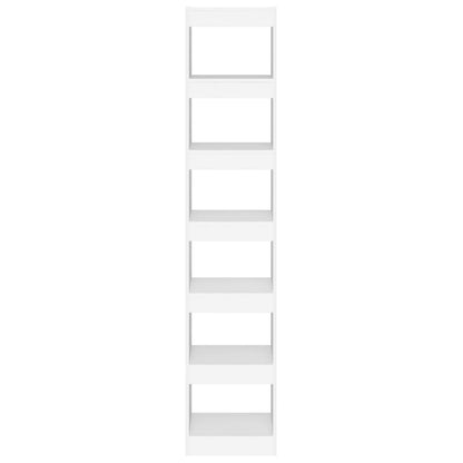 Boekenkast/Kamerscherm 40X30X98 Cm Wit