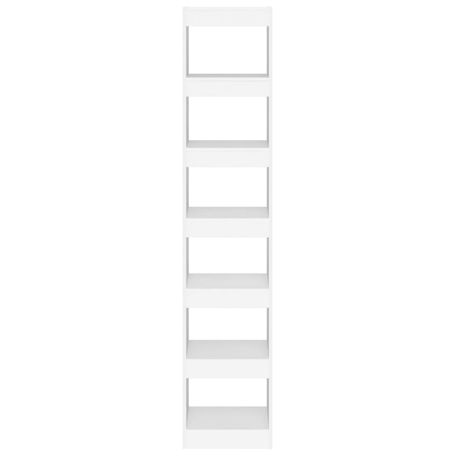 Boekenkast/Kamerscherm 40X30X98 Cm Wit