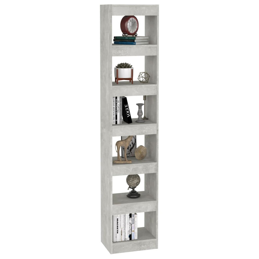 Boekenkast/Kamerscherm 40X30X98 Cm Betongrijs