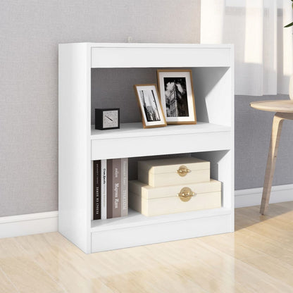 Boekenkast/Kamerscherm 60X30X72 Cm Wit