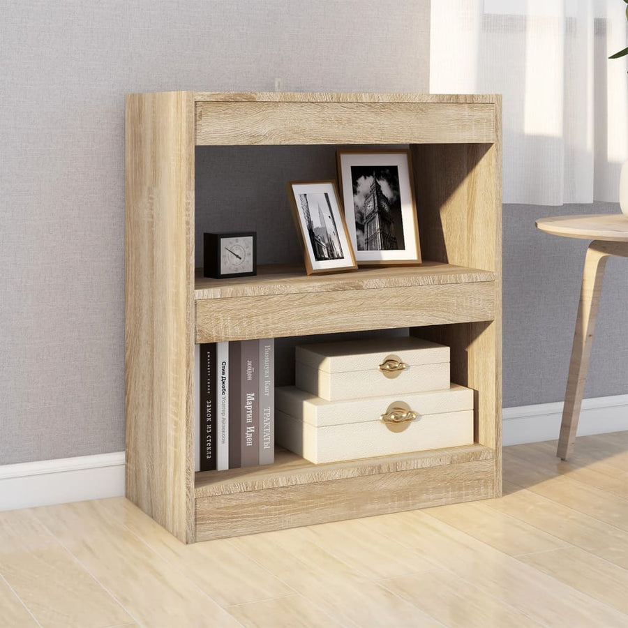 Boekenkast / Kamerscherm 60X30X72 Cm Kleurig Sonoma eiken