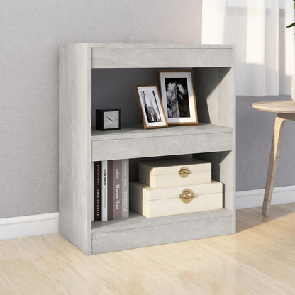 Boekenkast/Kamerscherm 60X30X72 Cm Betongrijs