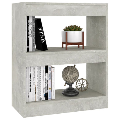 Boekenkast/Kamerscherm 60X30X72 Cm Betongrijs