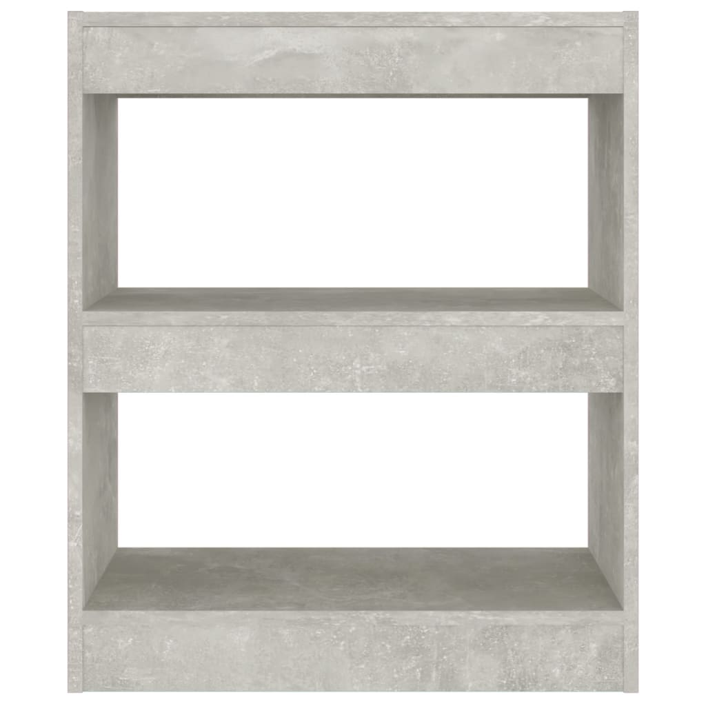 Boekenkast/Kamerscherm 60X30X72 Cm Betongrijs