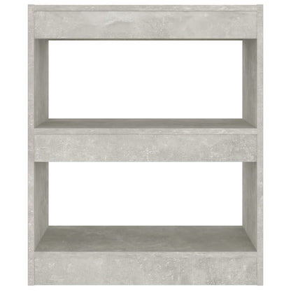 Boekenkast/Kamerscherm 60X30X72 Cm Betongrijs