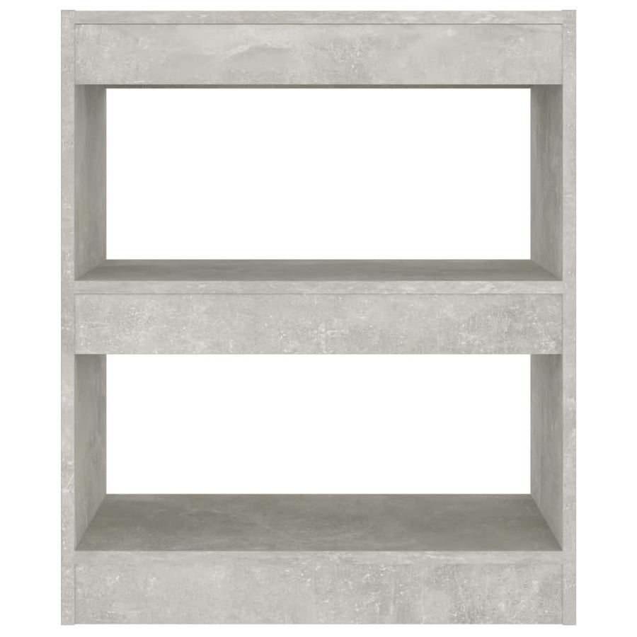 Boekenkast/Kamerscherm 60X30X72 Cm Betongrijs