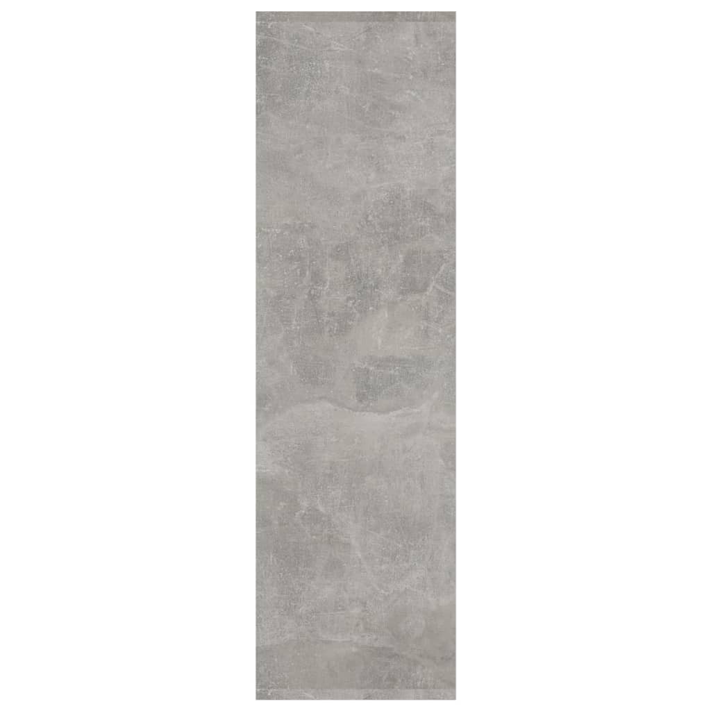 Boekenkast/Kamerscherm 60X30X03 Cm Spaanplaat Betongrijs
