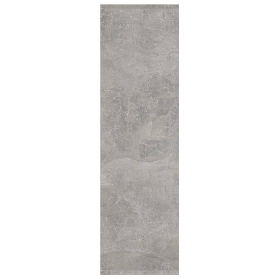 Boekenkast/Kamerscherm 60X30X03 Cm Spaanplaat Betongrijs
